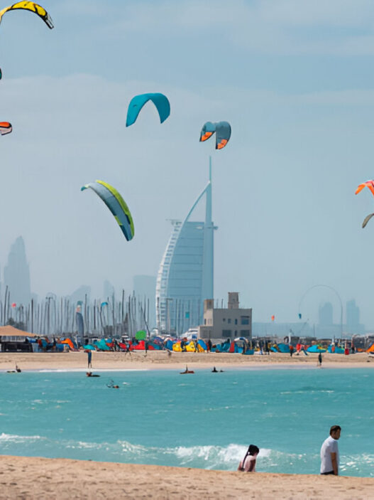 Kite Beach in Dubai