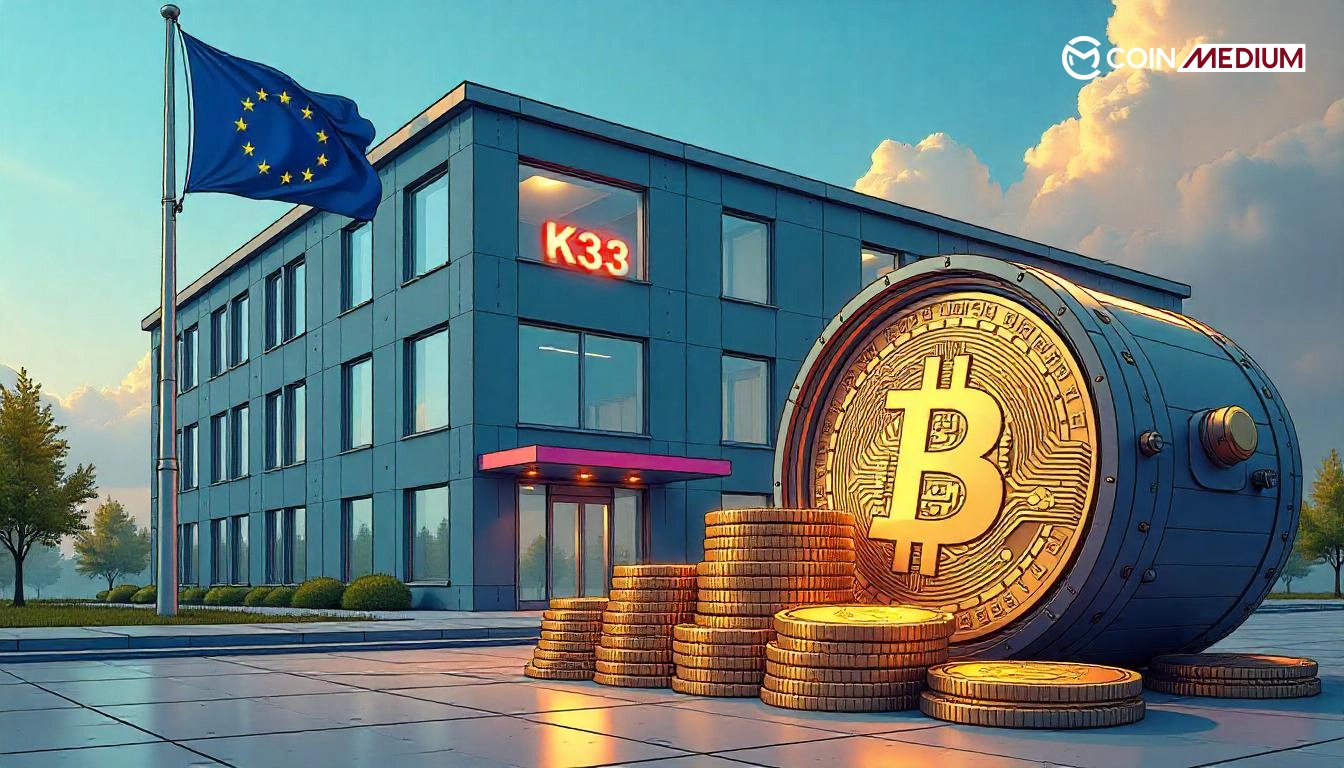 european crypto firm k33 raises 6.2m for bitcoin treasury